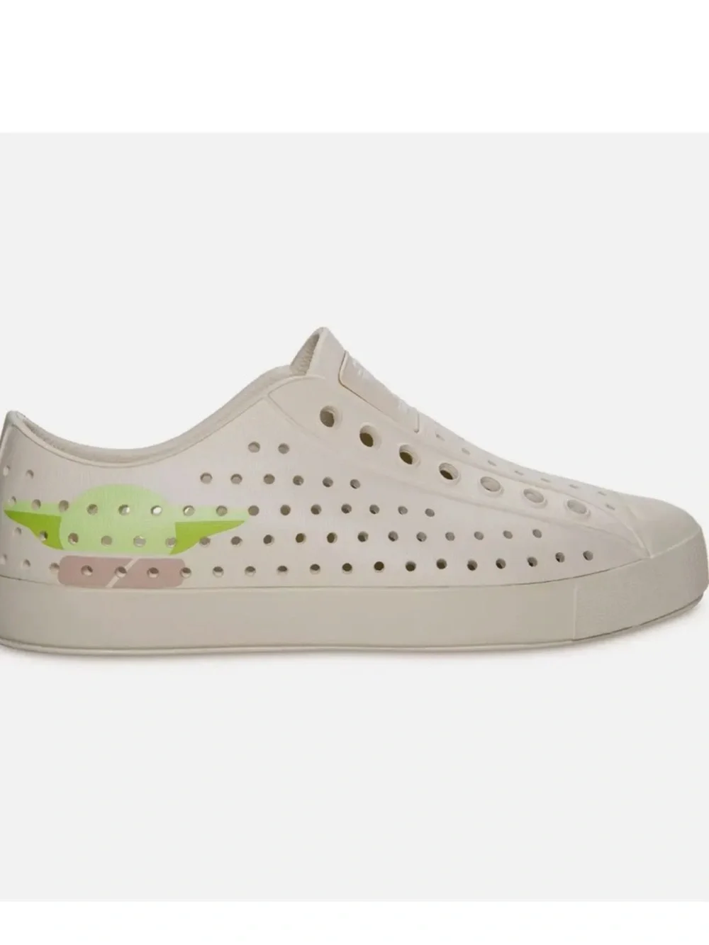 Native Shoes Star Wars Baby Yoda Grogu Jefferson Slip-On Kids Water Shoes M5/W7